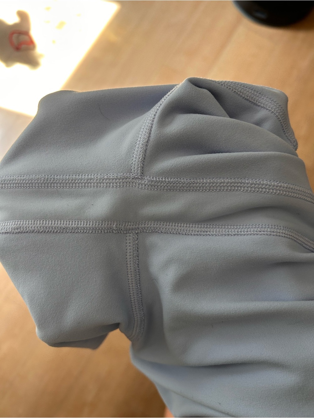 Lululemon High-Waist Light Blue Active Leggings - Picture 5 of 5